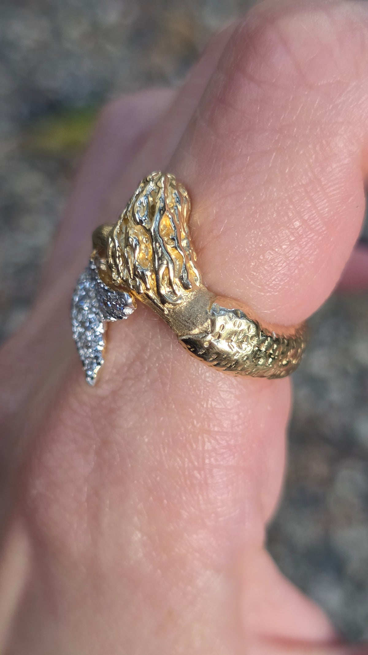 14k Mermaid Ring