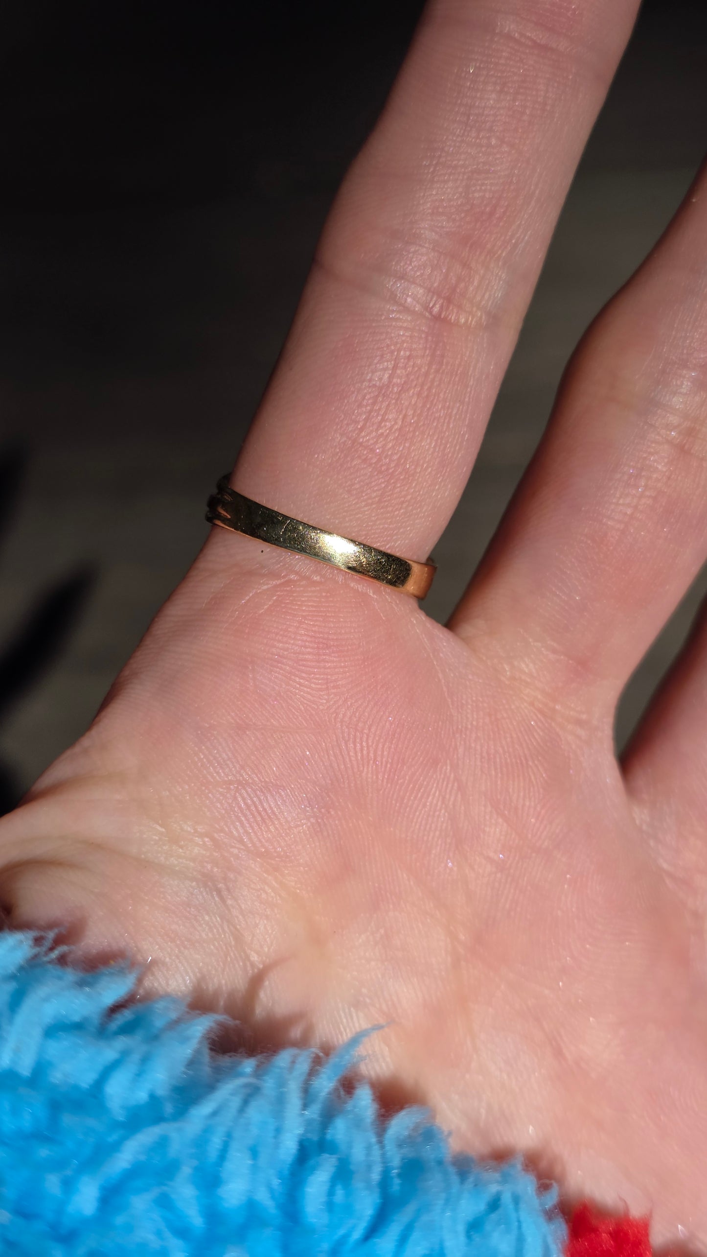 14k Oval Opal Ring