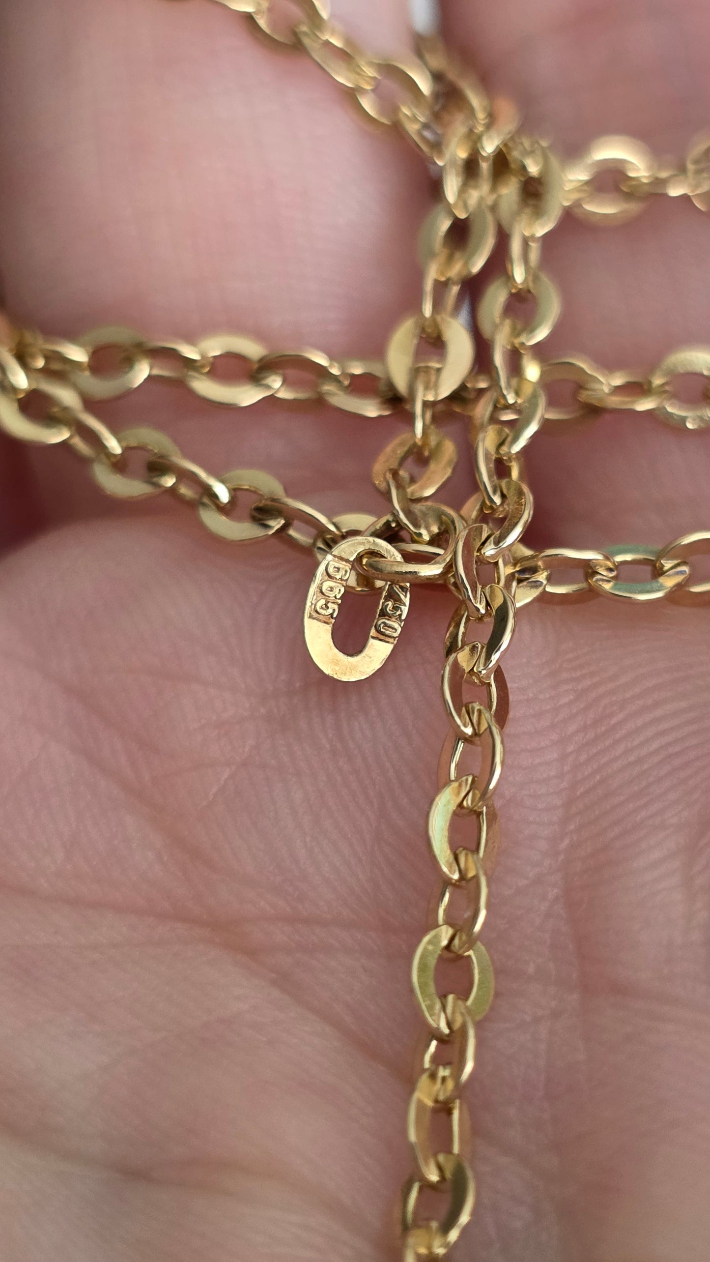 18k Vintage Cable Chain