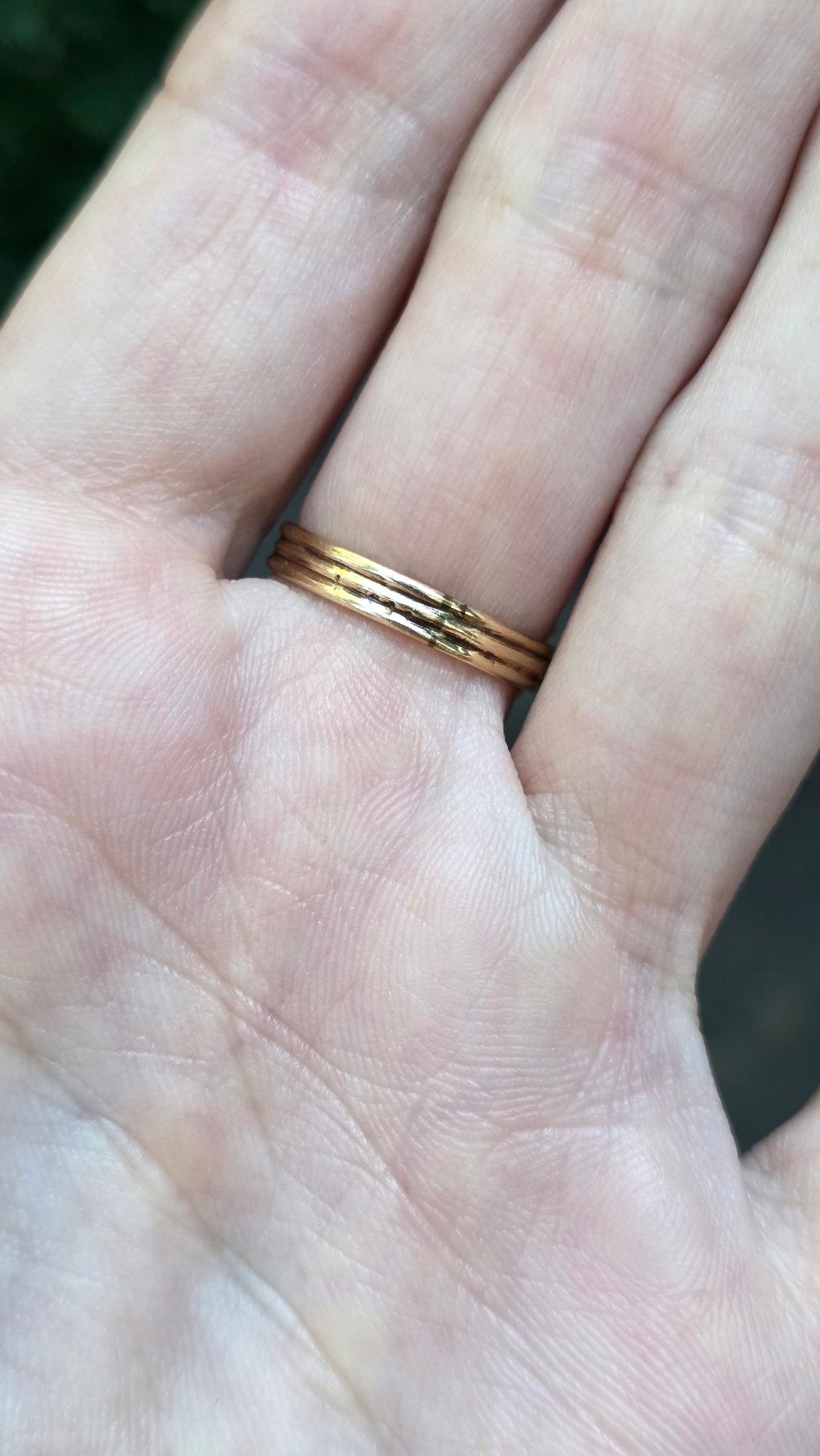 14k Amethyst Ship Wheel Ring