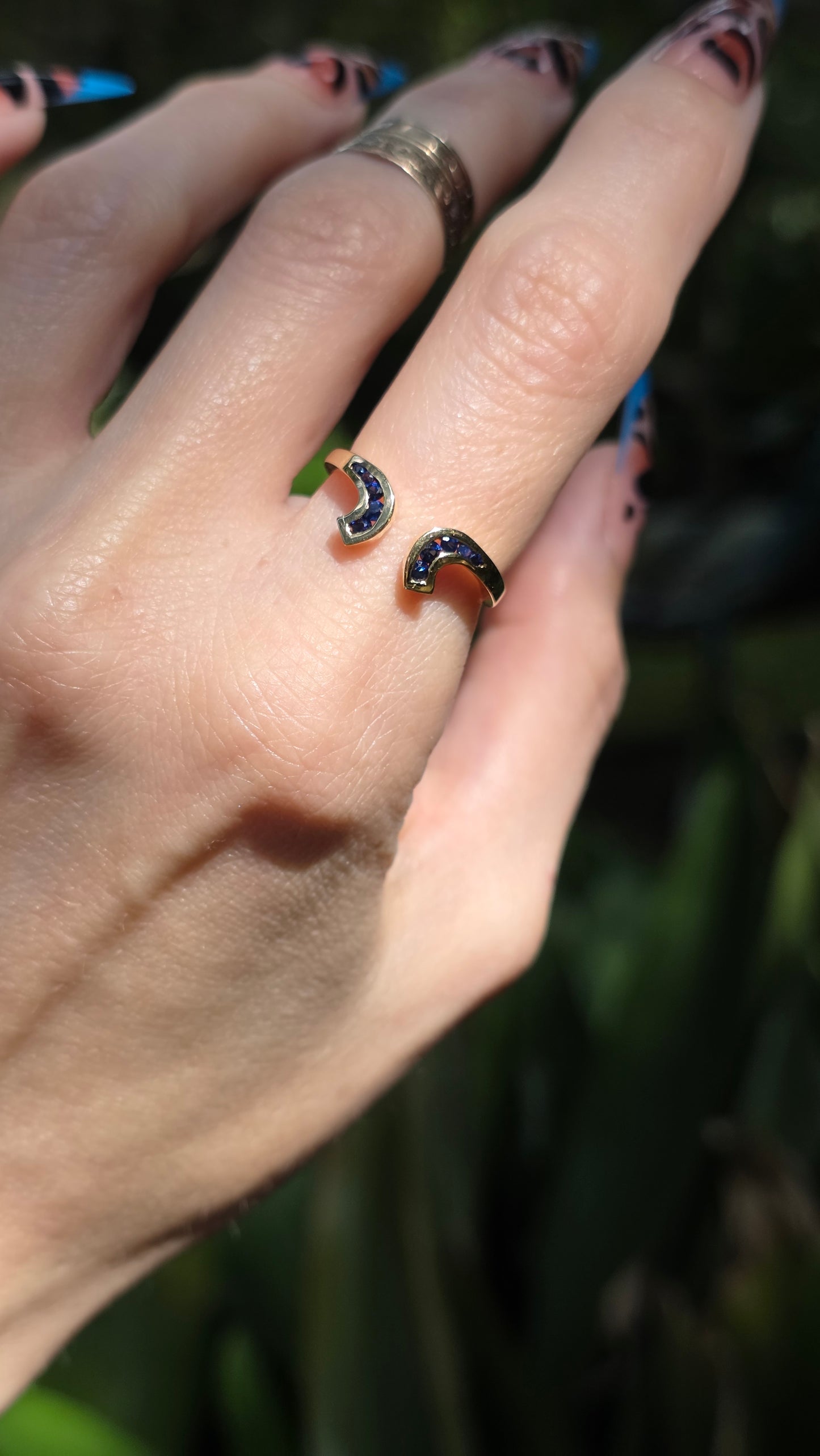 14k Sapphire Enhancer