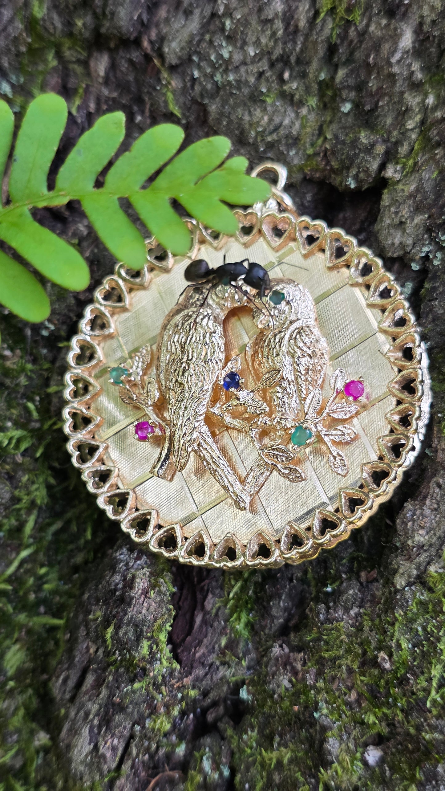 14k Love Birds XL Love Token