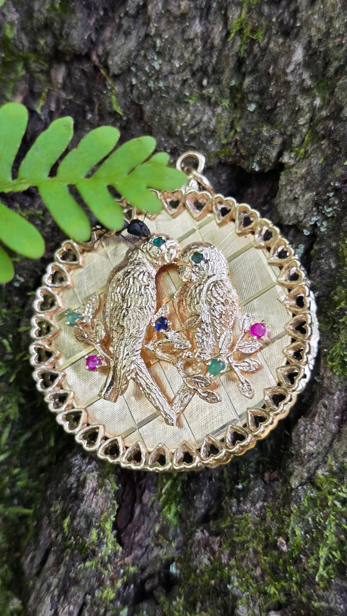 14k Love Birds XL Love Token