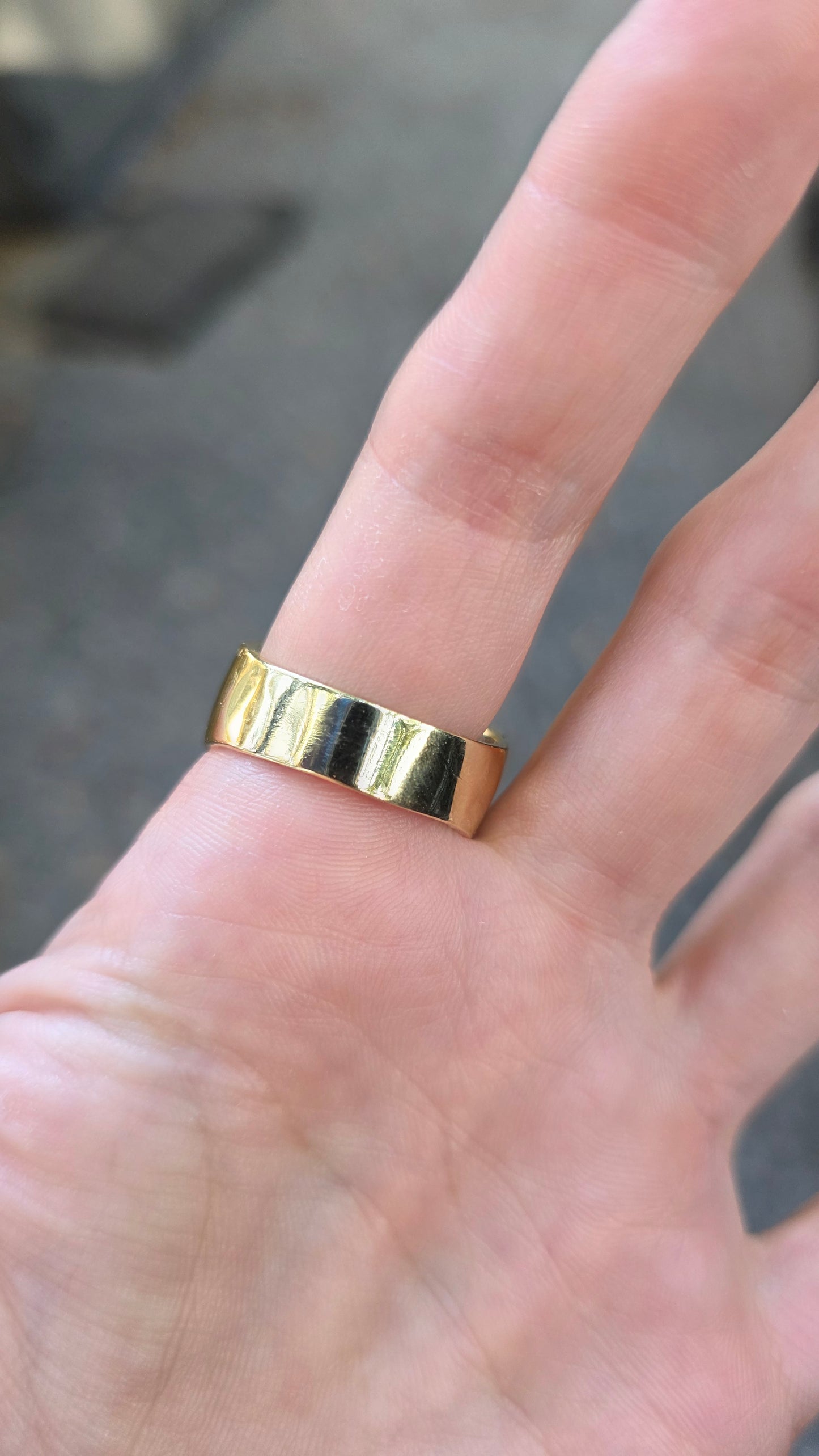 14k Stacked Baguette Ring