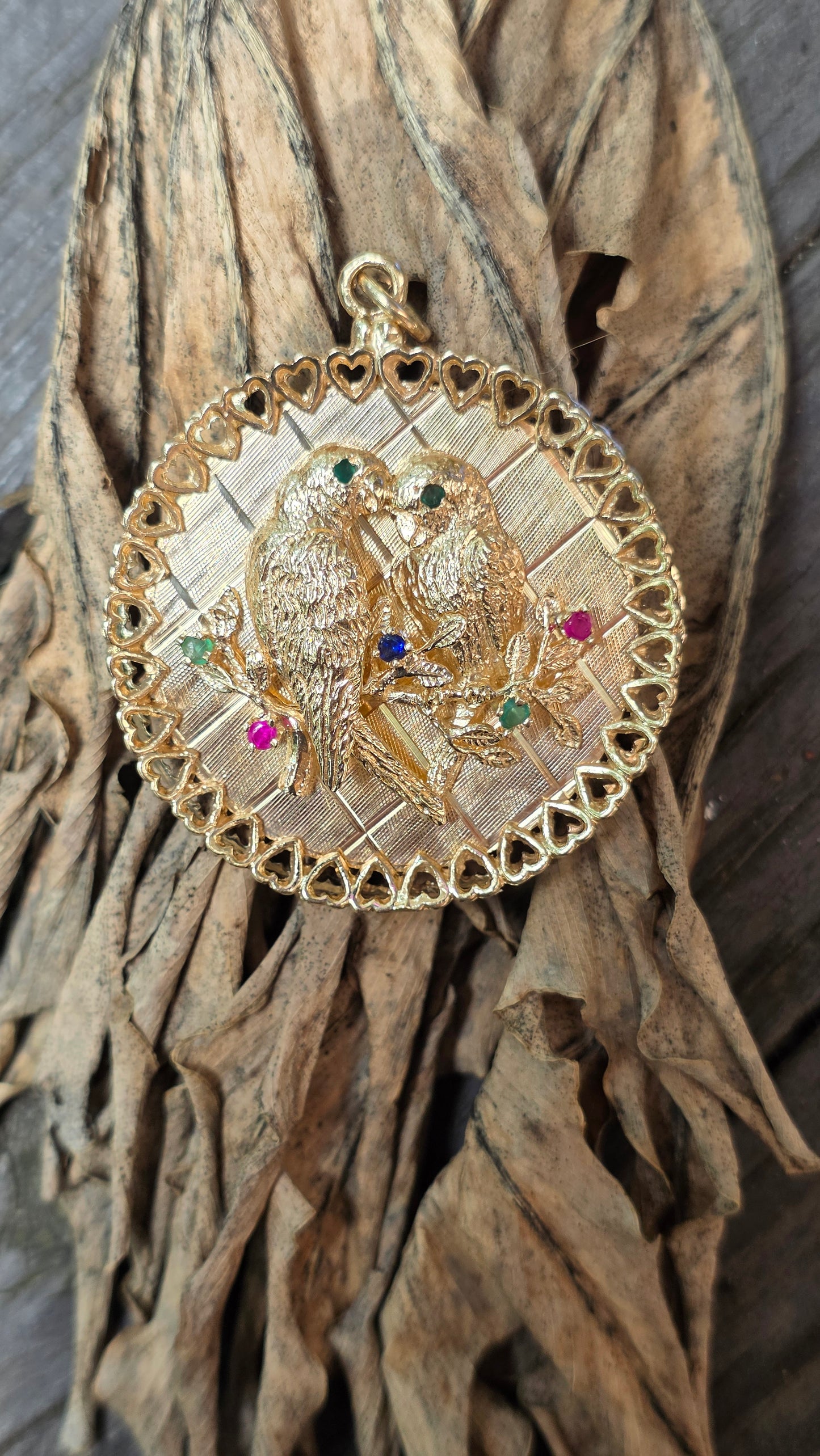 14k Love Birds XL Love Token