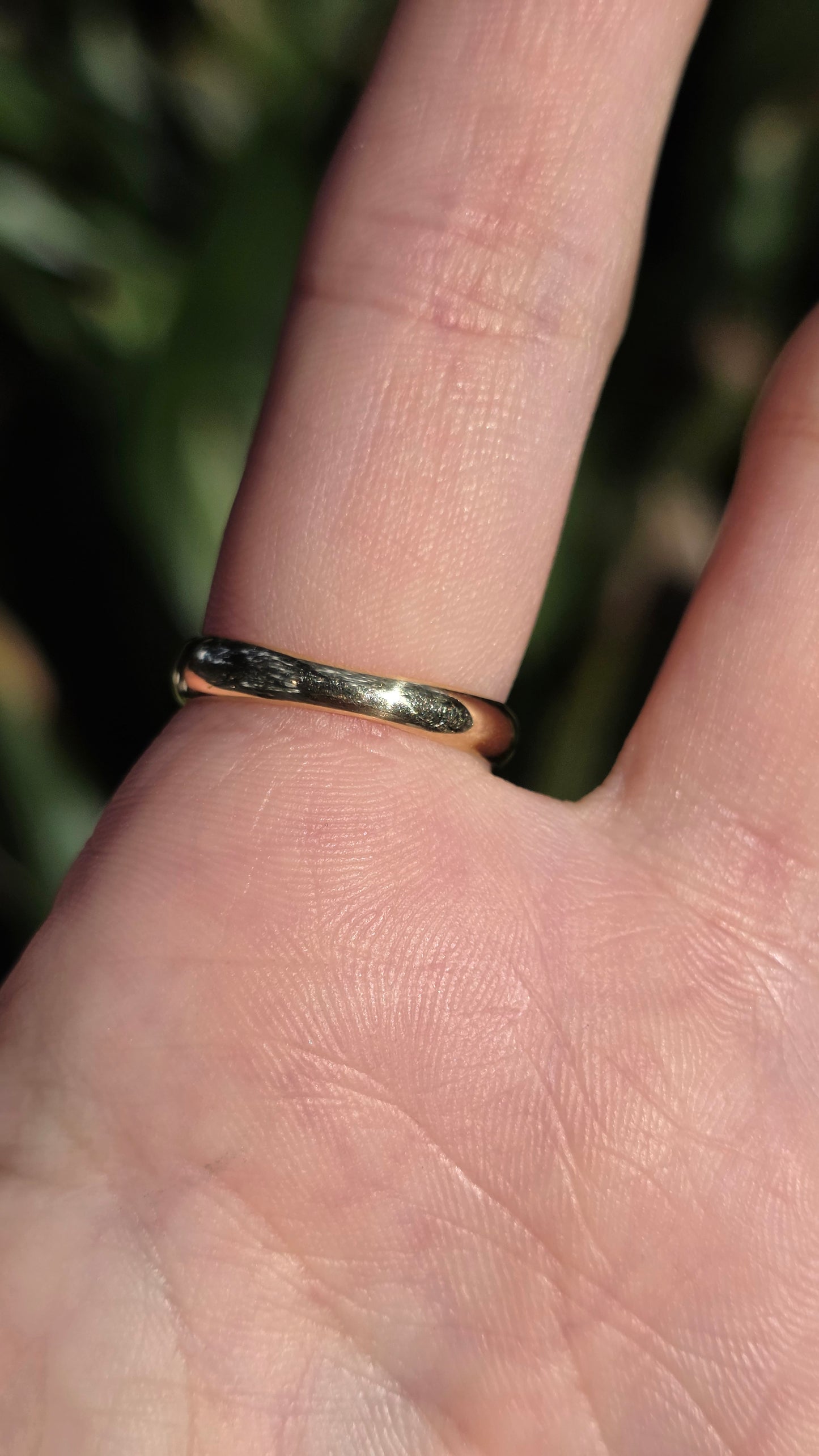 14k Sapphire 3 Stone Ring