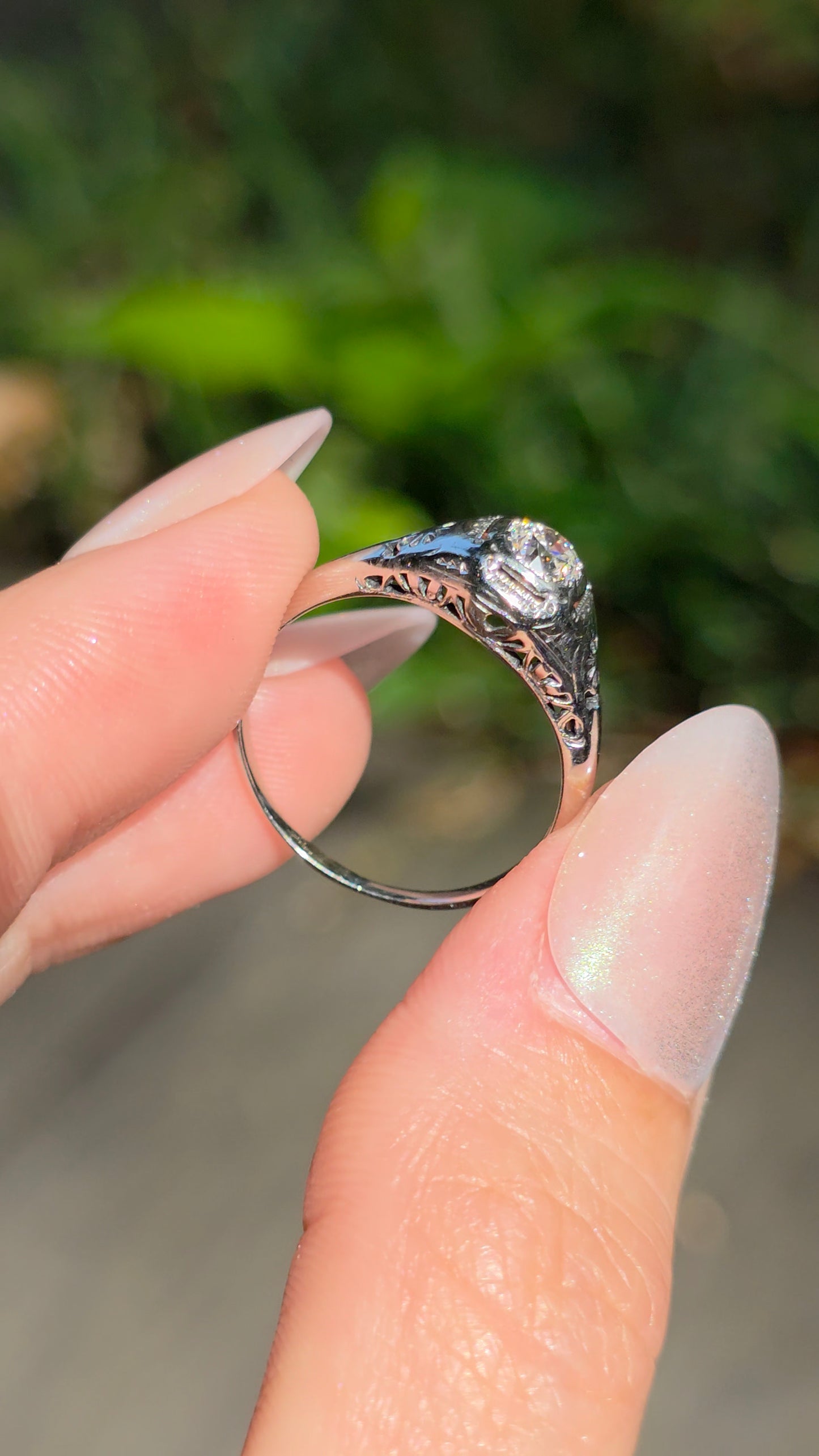 18k Daisy OEC Ring