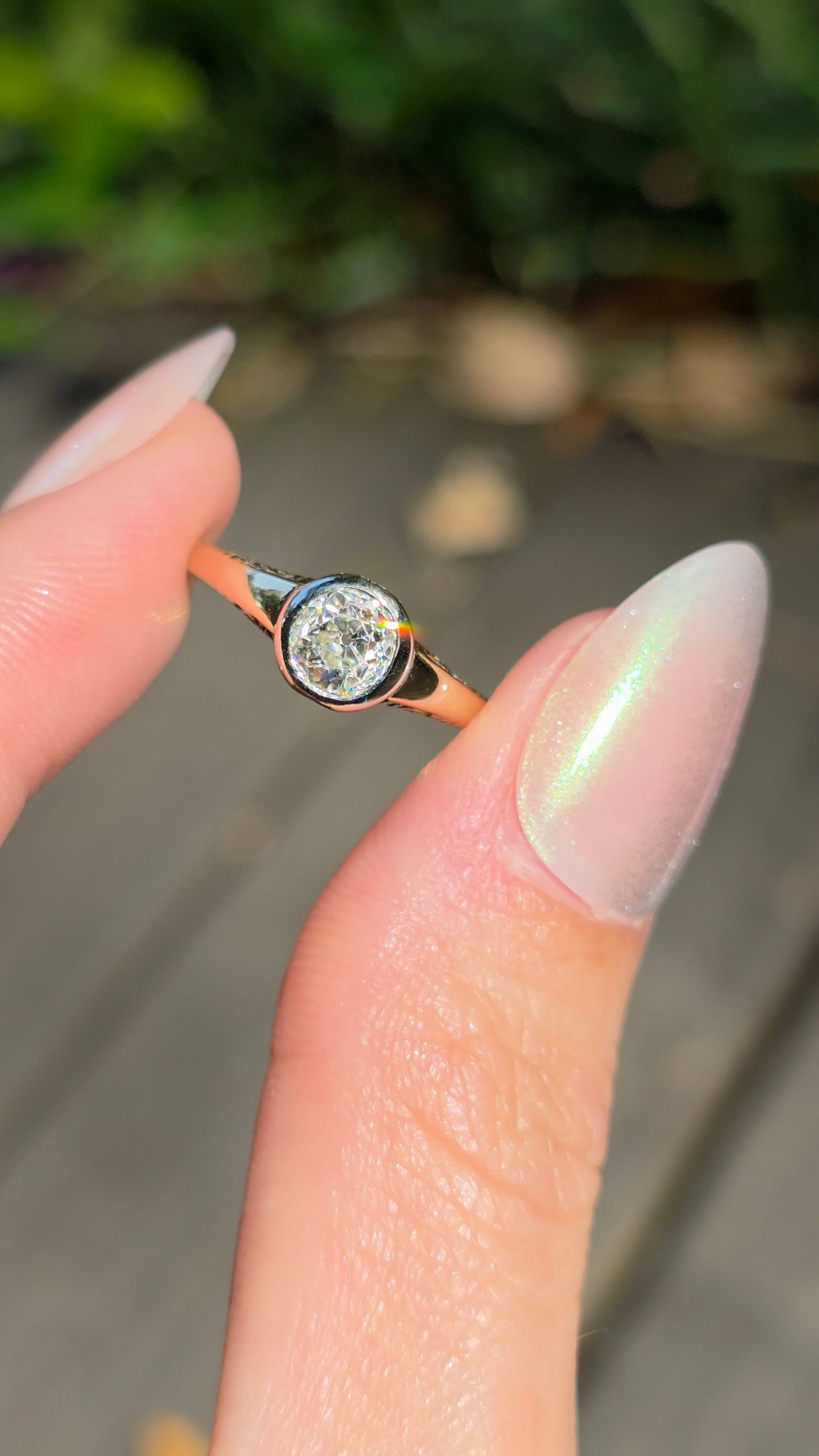 18k Two-Tone OMC Ring