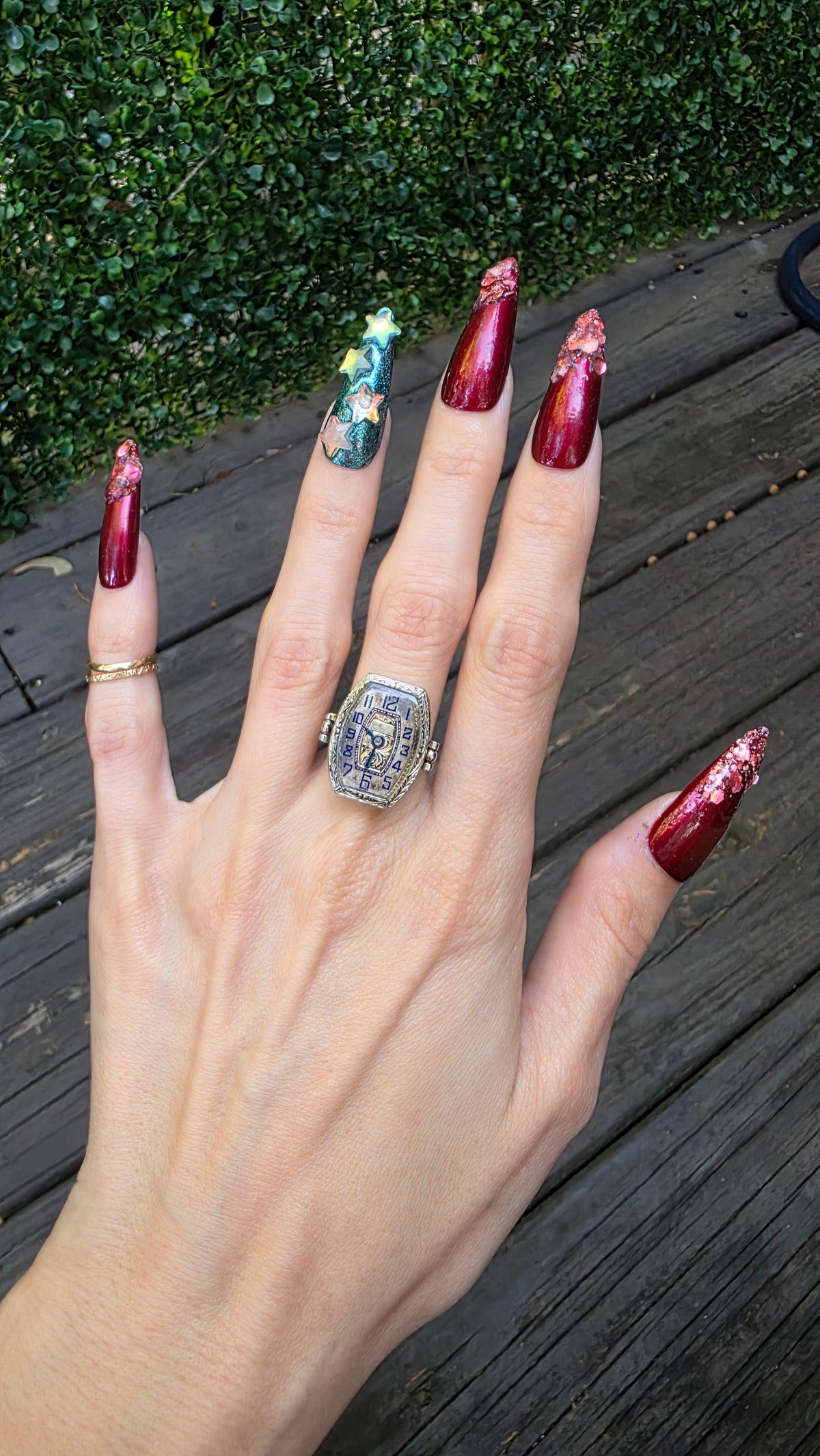 18k Watch Ring